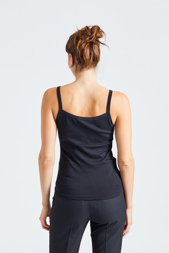 Julie Josephine Tinki Rib Top Black